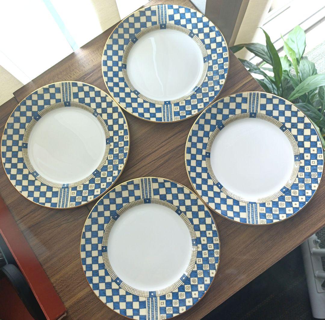 ウェッジウッド　サムライ　デザートプレート　4枚セット