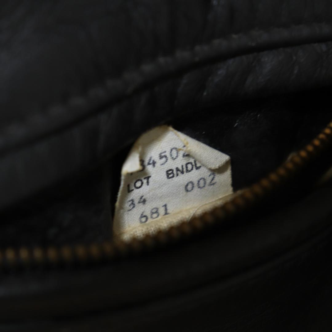 Schott ショット 681 USA製 裏地 シングルライダース ジャケット