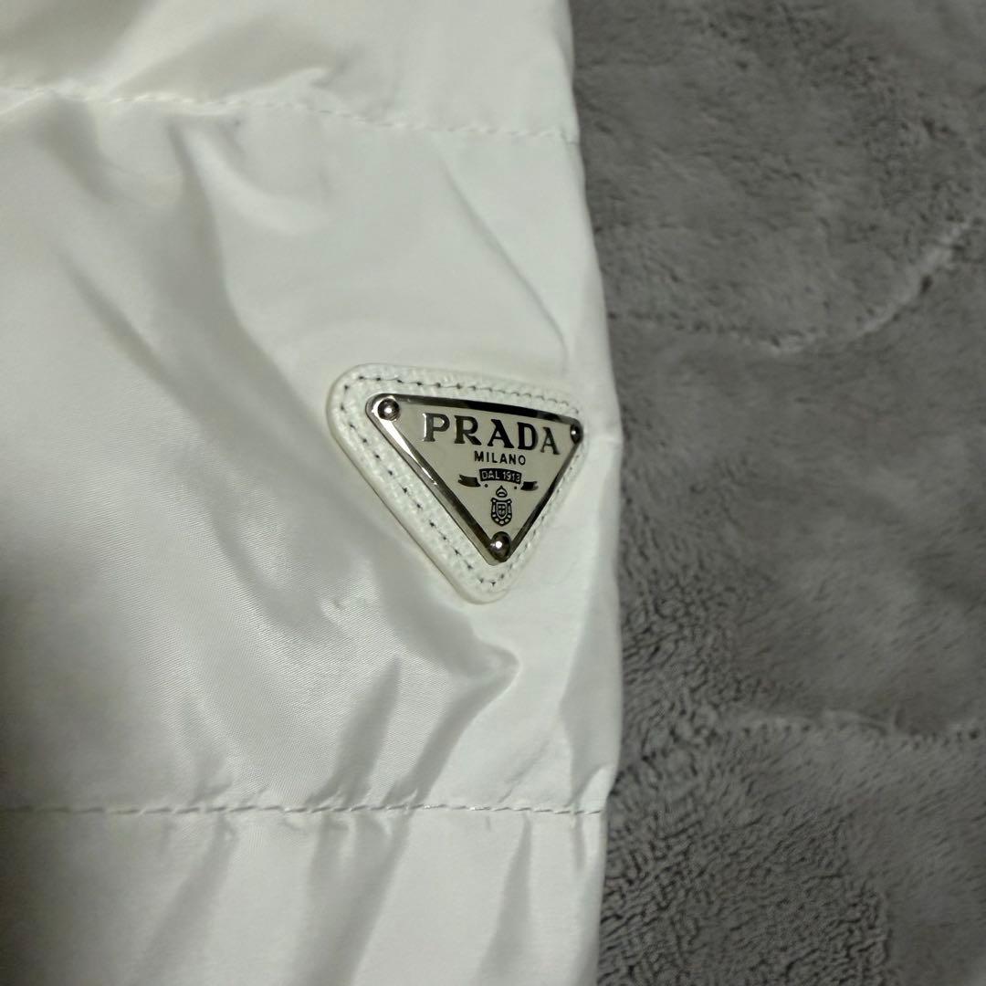 PRADA プラダ ダウンジャケット フード付きショート 29X544 三角ロゴ