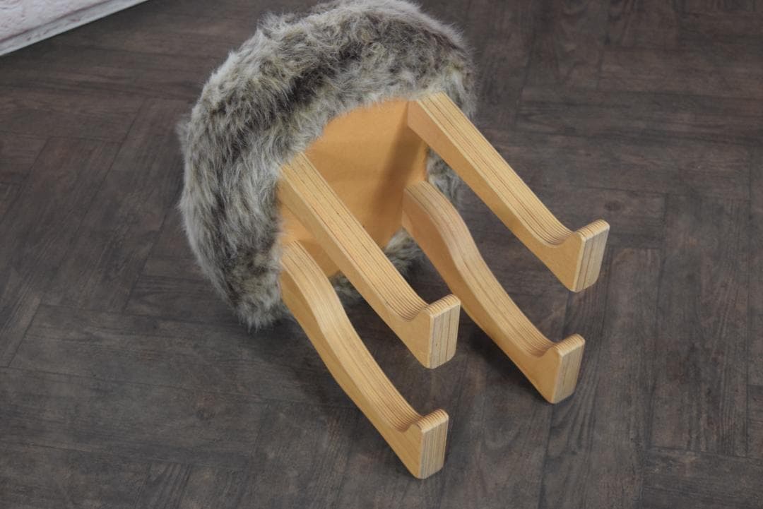 展示品 旭川家具 匠工芸 アニマルスツール Lサイズ