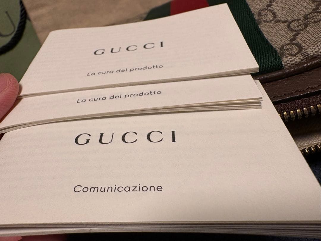 の*み様 GUCCI バッグ　ショルダーバッグ　シェリーライン