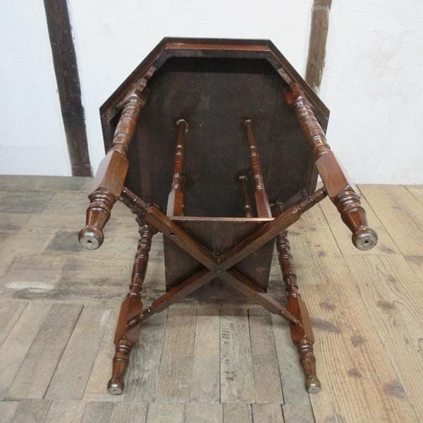イギリス アンティーク 家具 サイドテーブル オケージョナル 英国 6712d