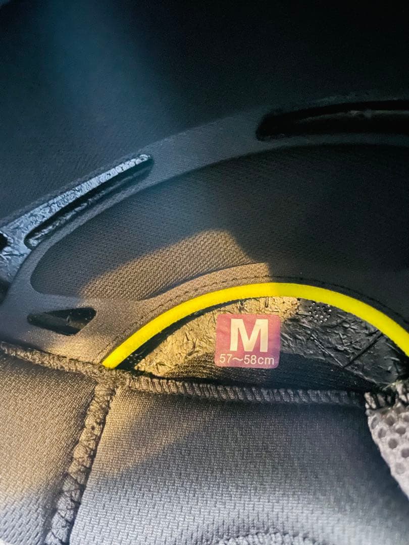 KABUTO エアロブレード5 ブラック イエロー フルフェイス Mサイズ