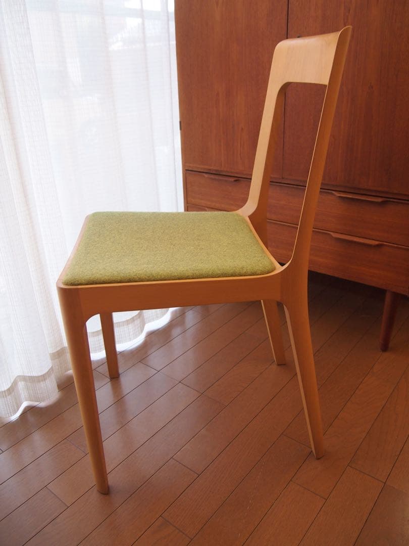 ミナペルホネン マルニ木工 HIROSHIMA チェアA ハンドメイド 生地