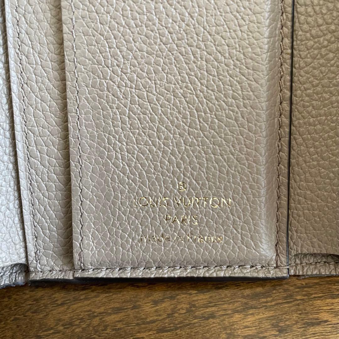 ひかるさん専用　LOUIS VUITTON グレー 三つ折り財布