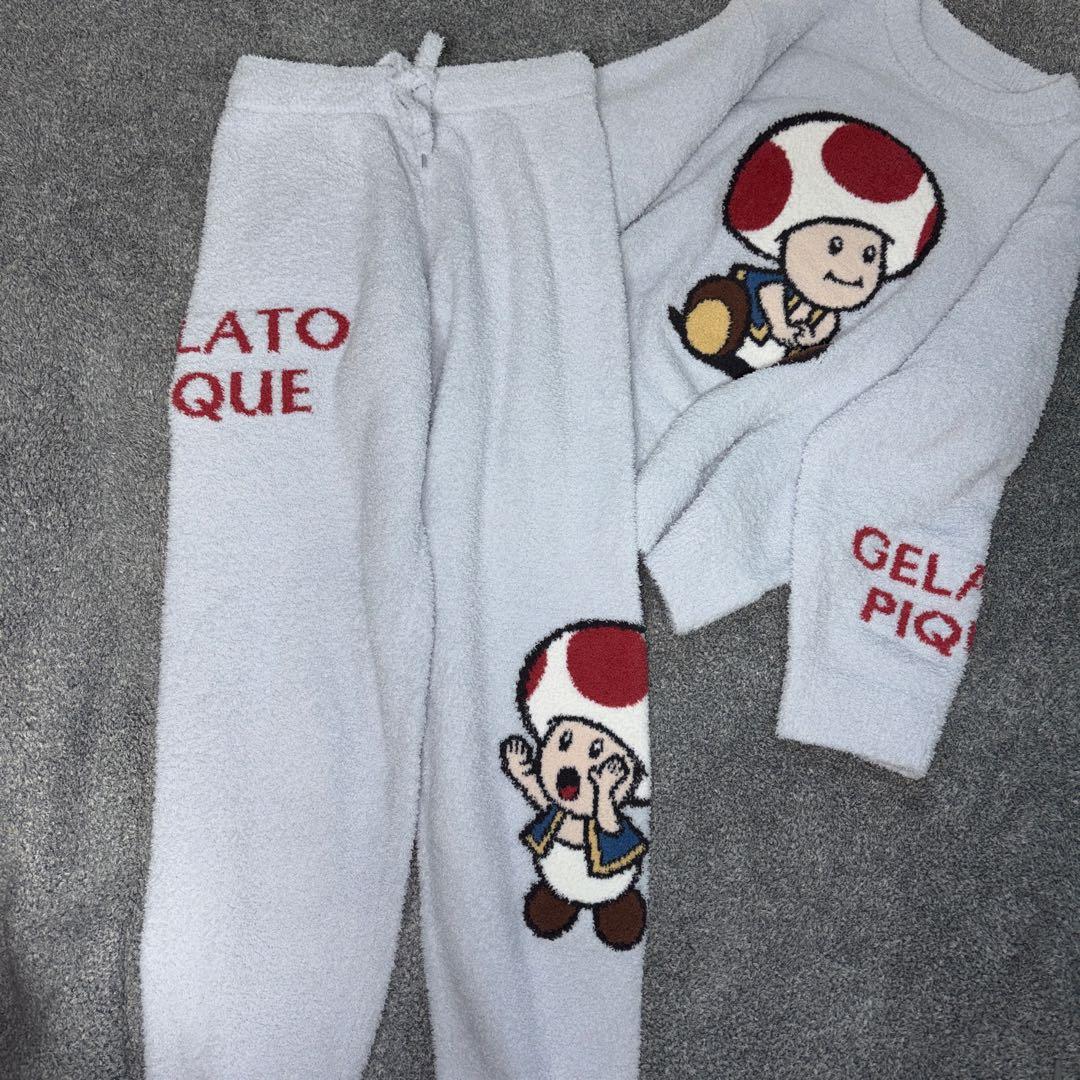 ジェラートピケ　スーパーマリオ　上下セット