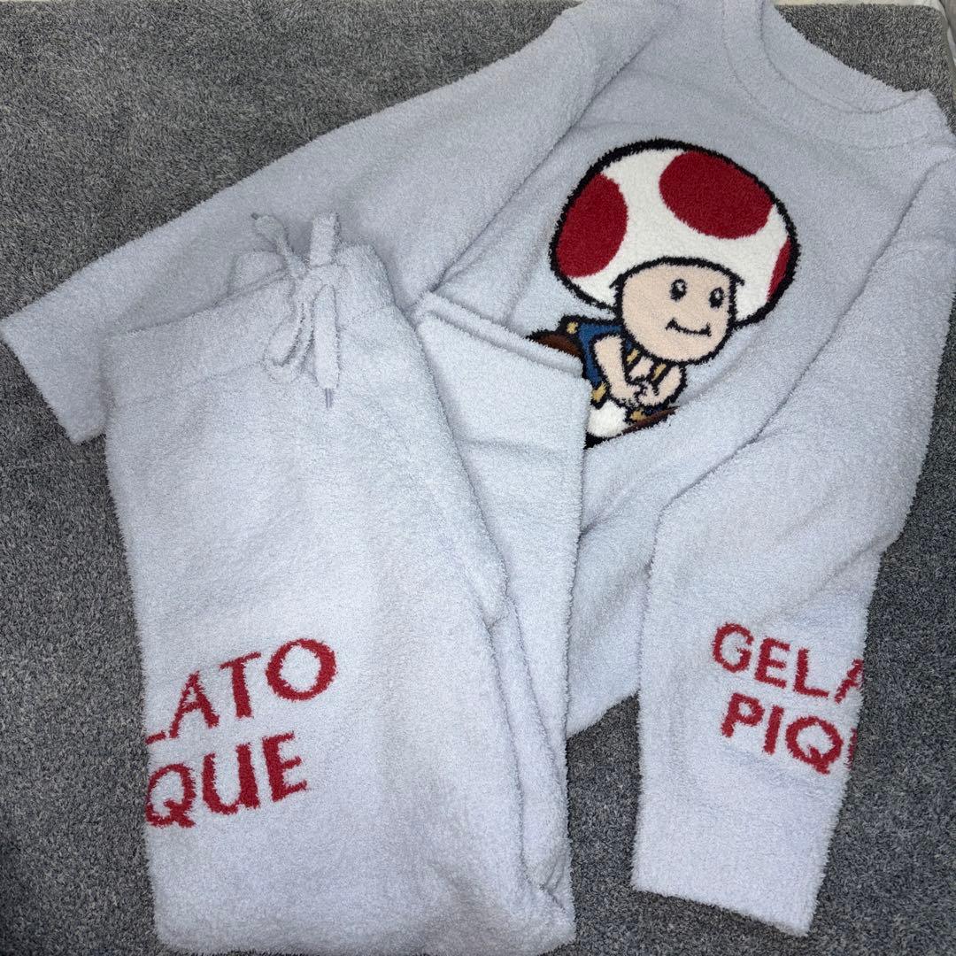 ジェラートピケ　スーパーマリオ　上下セット