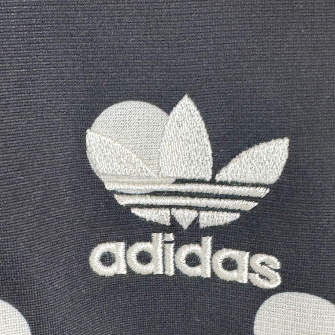 アディダス トラックジャケット ジャージ 総柄 ドッド柄 ファイヤーバード M