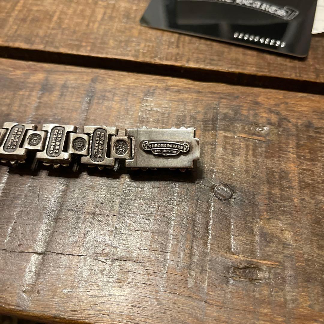 正規品クロムハーツHリンクブレス希少です1/5まで期間限定価格 1/6値上げ予定