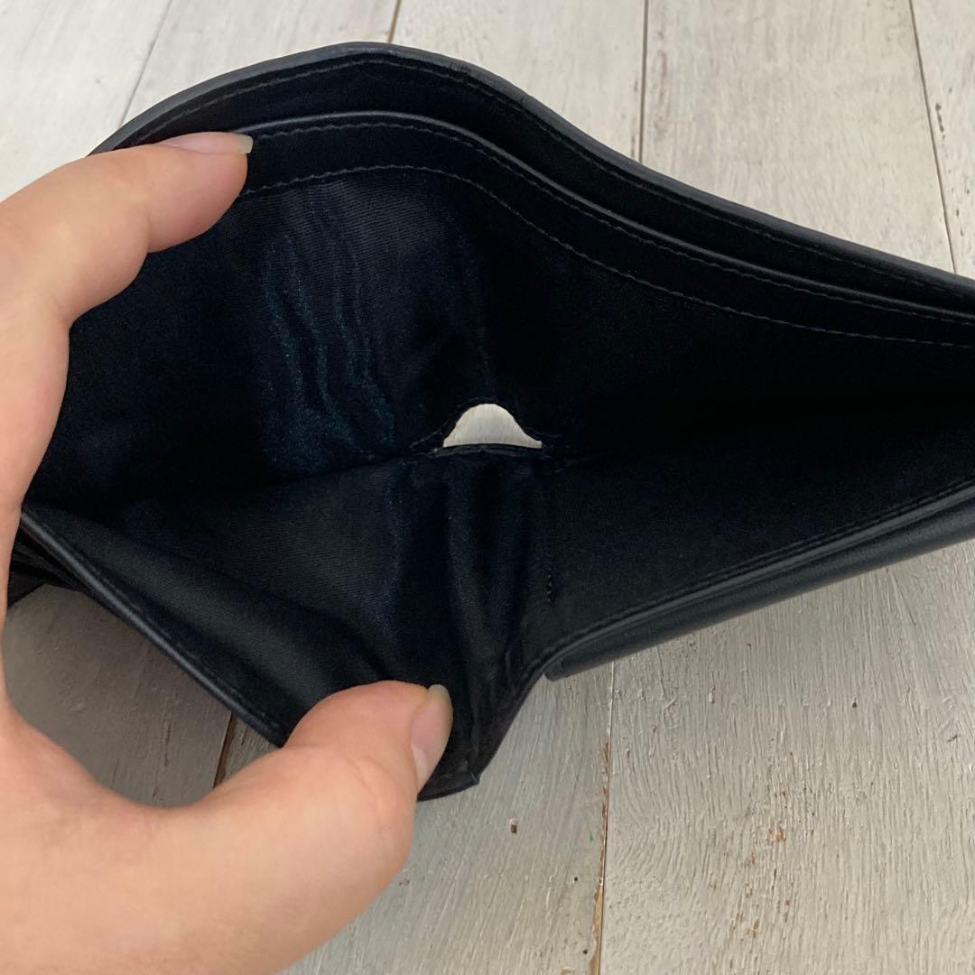 LOEWE ロエベ 折り財布 コンパクトウォレット アナグラムロゴ ブラック