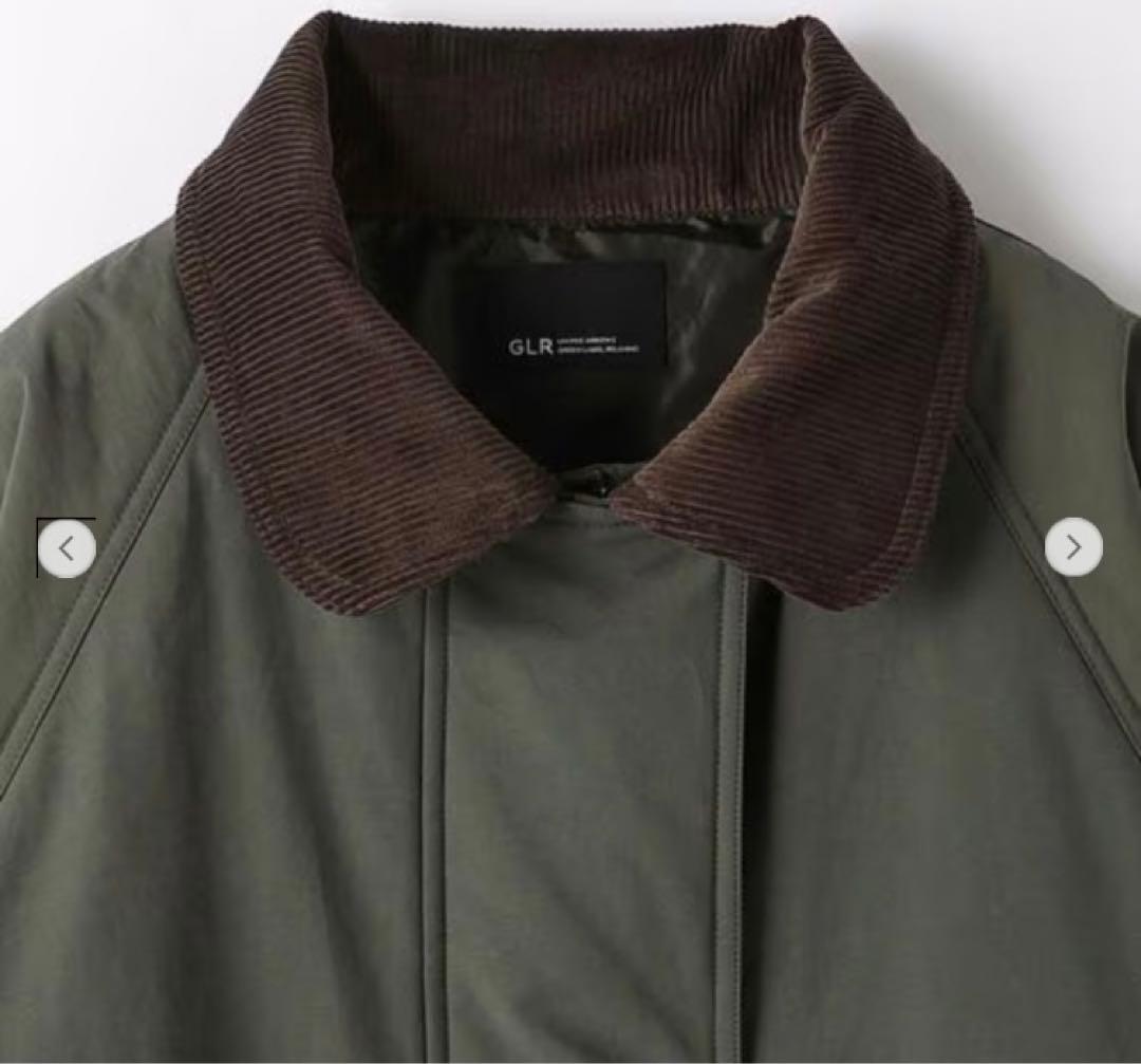 kinoko. × GLR or ファイヤーマンコート オリーブ