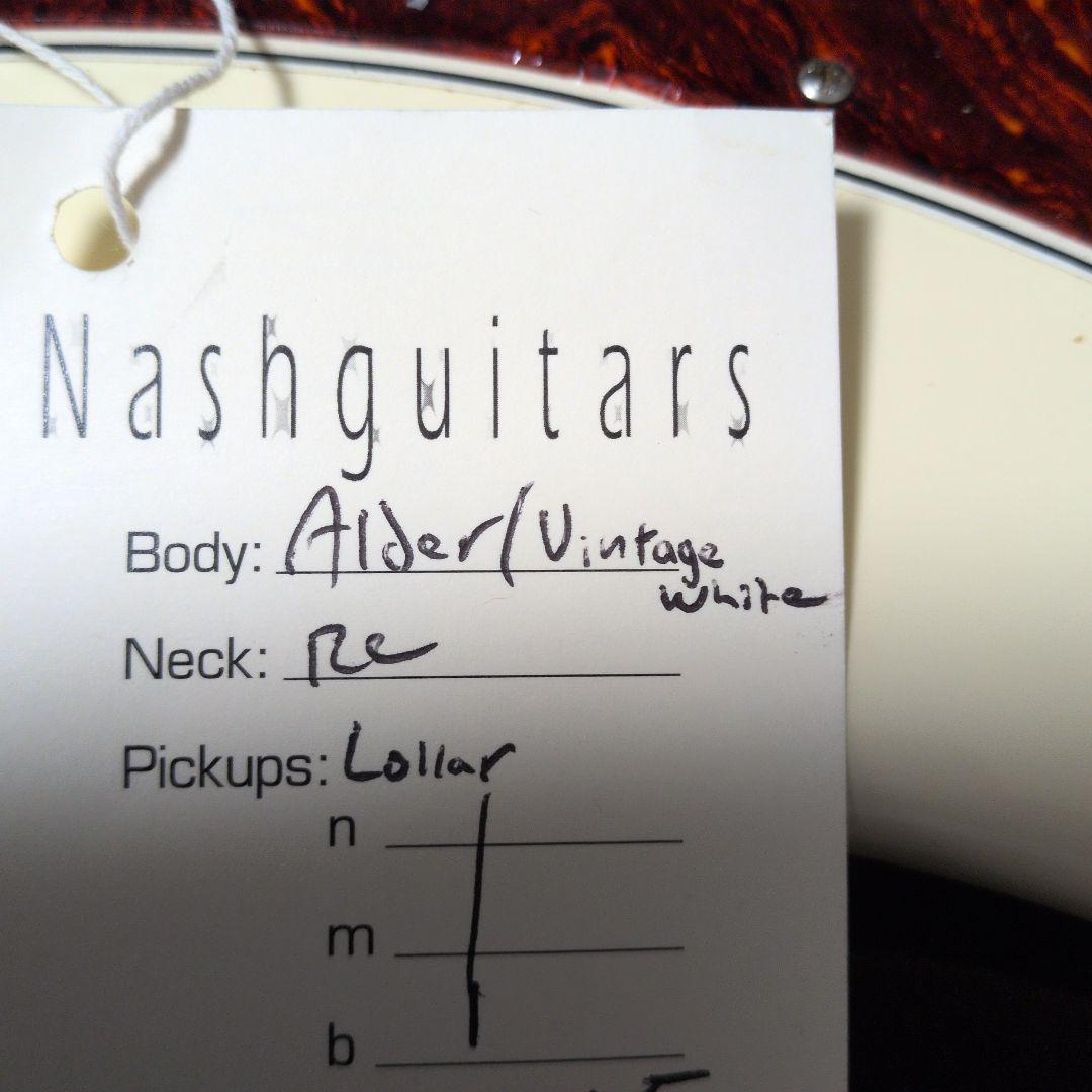 ベース nashguitars 63PB vintagewhite