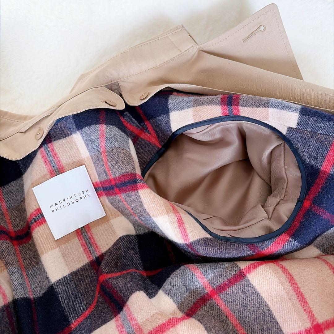 美品✨【マッキントッシュフィロソフィー】トレンチコート ライナーベルト ベージュ