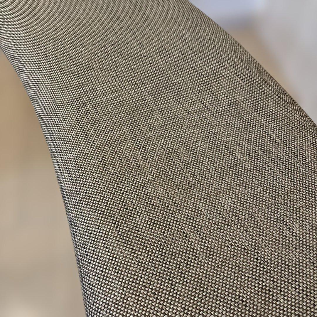 オーバルダイニングテーブル ナチュラルウッド　おにぎり型　3点セット