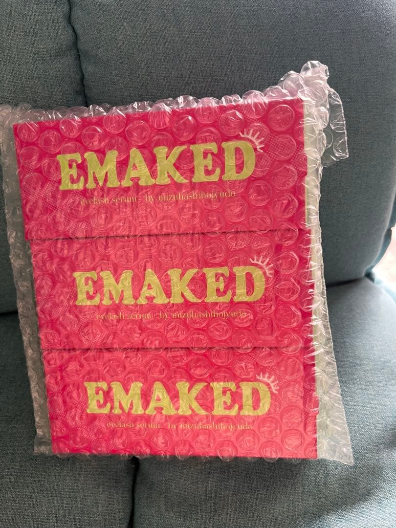 【正規品】水橋保寿堂製薬 EMAKED★エマーキット（2ml）3本まつ毛美容液