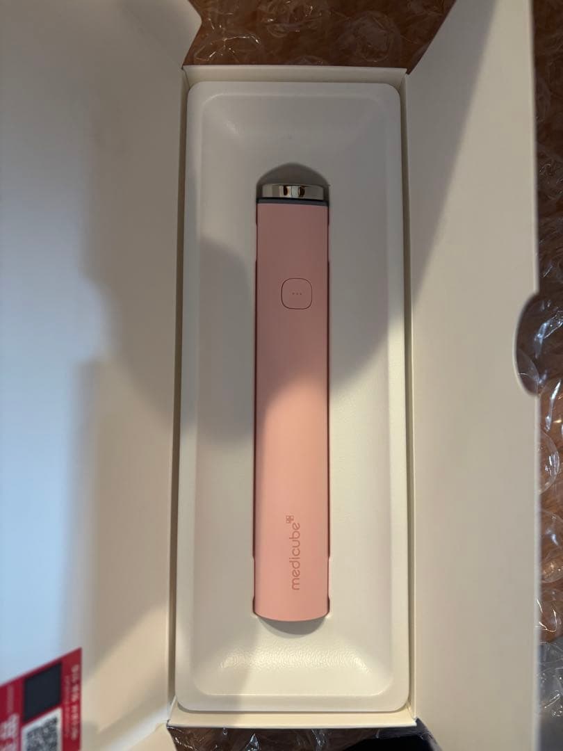 メディキューブ美顔器 スティック型 ピンク　ミニ