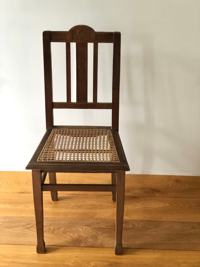 フランス　アンティーク　ラタンチェア　ヴィンテージ ビンテージ　椅子　家具