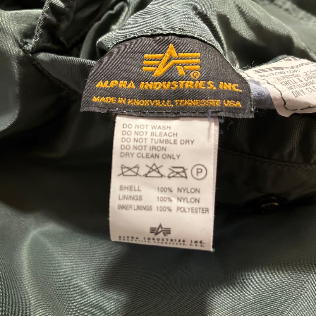 アルファ社　MA-1 エドウィン企画　アメリカ製　カーキ　XL