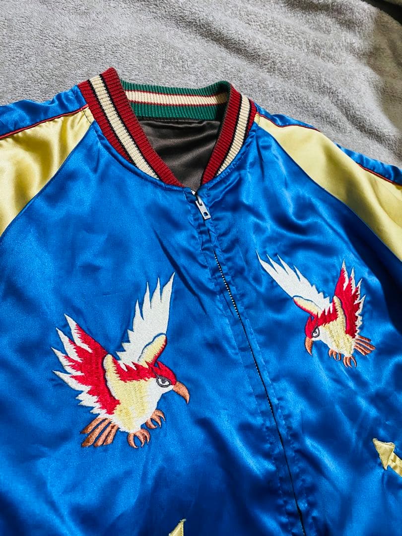 テーラー東洋 日本限定 スカジャン 鷲龍　２面用 unisex vintage