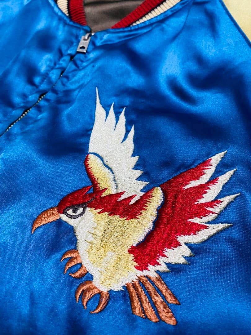 テーラー東洋 日本限定 スカジャン 鷲龍　２面用 unisex vintage