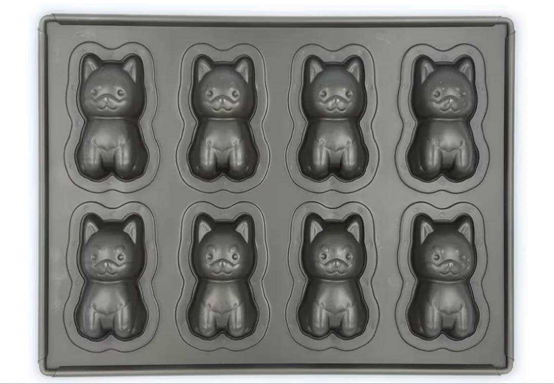 松永製作所 メタリックテフロン 柴犬のわん吉天板 焼き菓子型 製菓型 業務用