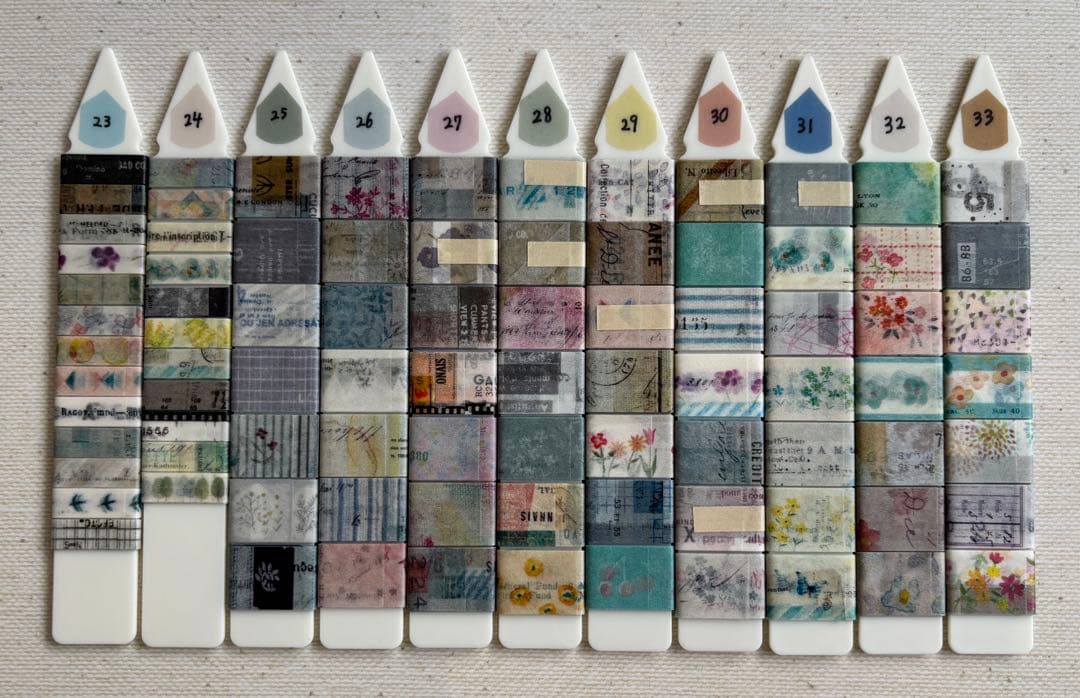 ヨハク　マスキングテープ329種類　各約50cm お裾分け　切り売り