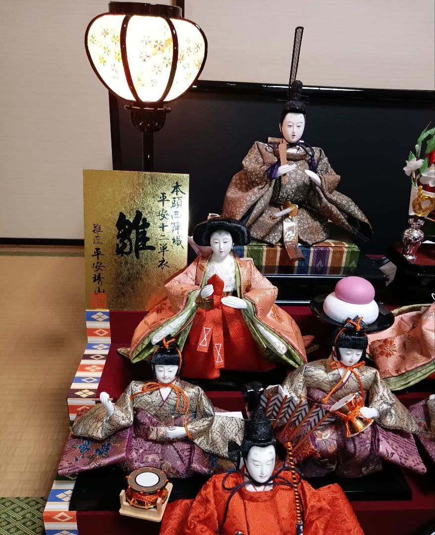 美品　雛人形ケース入り　オルゴール