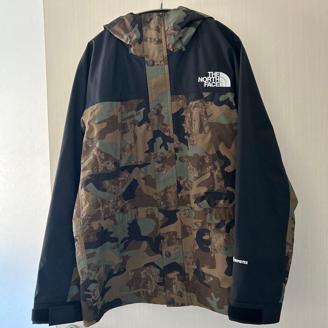 【大幅値下げ‼︎】ノースフェイス マウンテンライトジャケット 迷彩M 美品