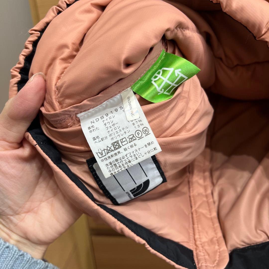 ノースフェイス　アコンカグアフーディー　ダウン　90　ピンク
