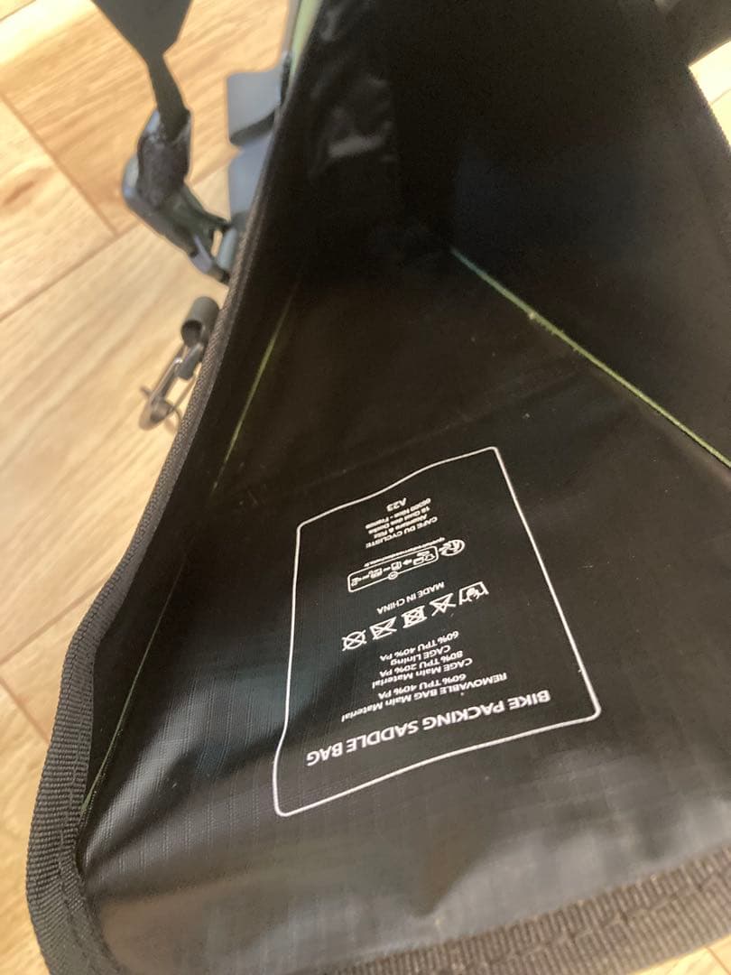 Café du Cycliste カフェドシクリステ 大型サドルバッグ 10L