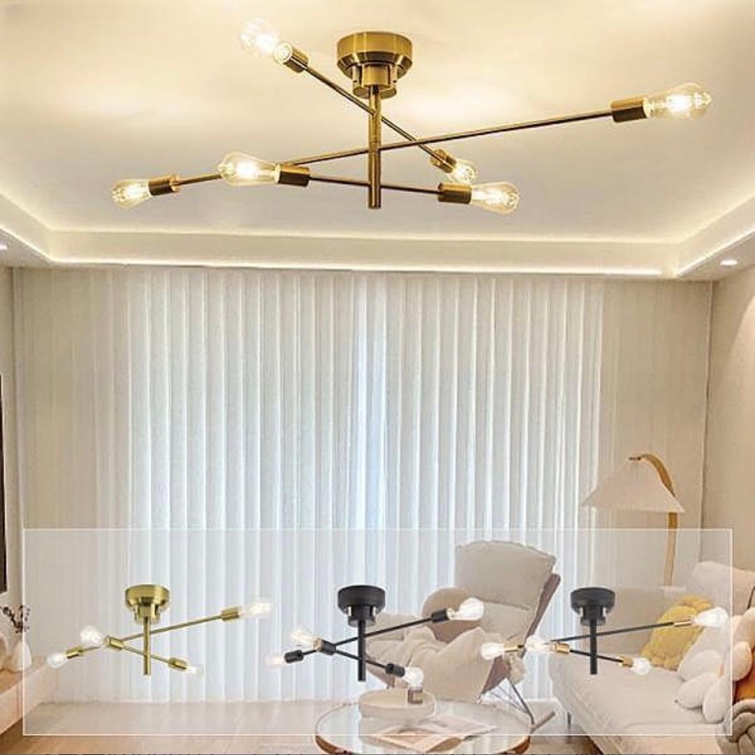 モダンゴールドシーリングライト