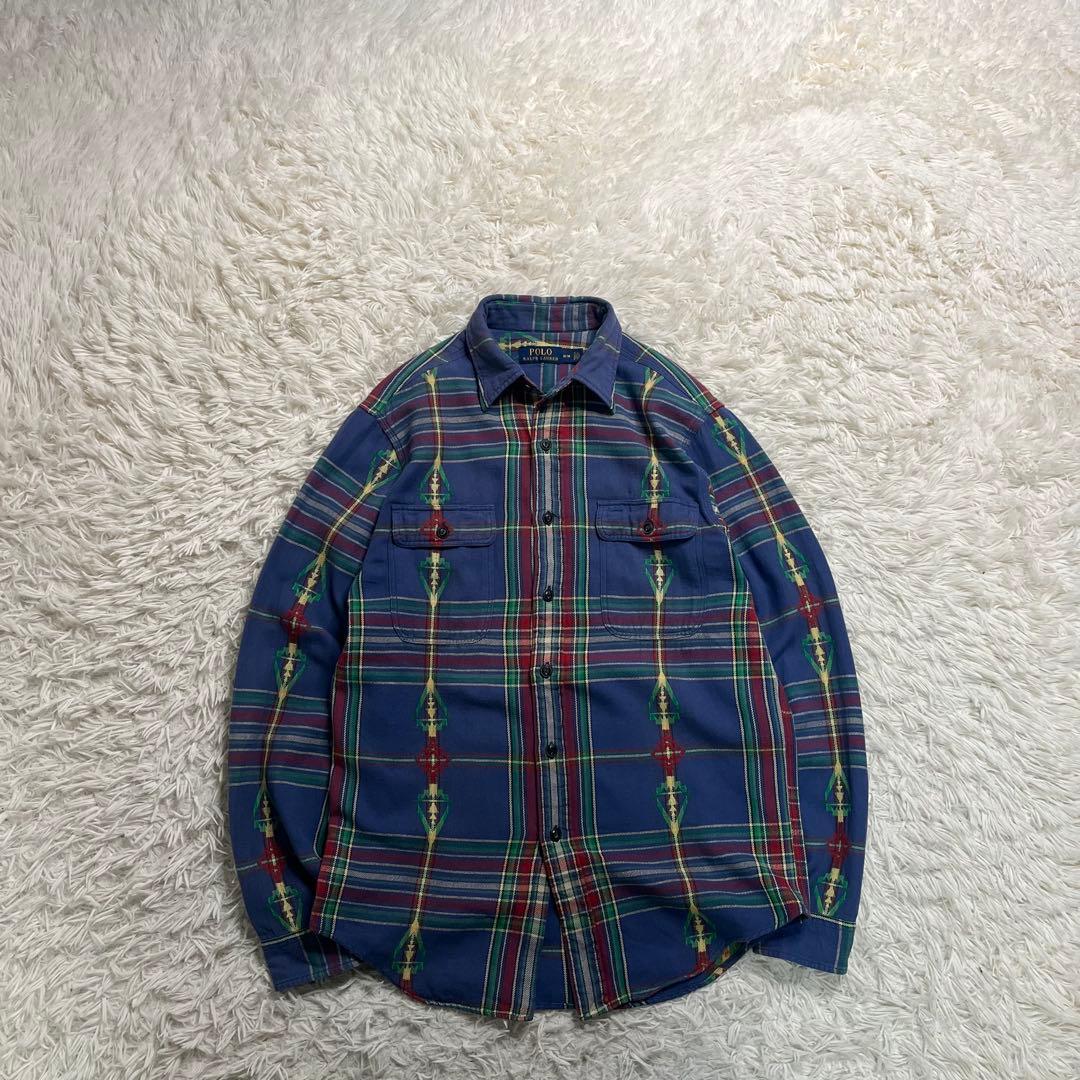 トップス POLO RALPH LAUREN Native Stitch Flannel