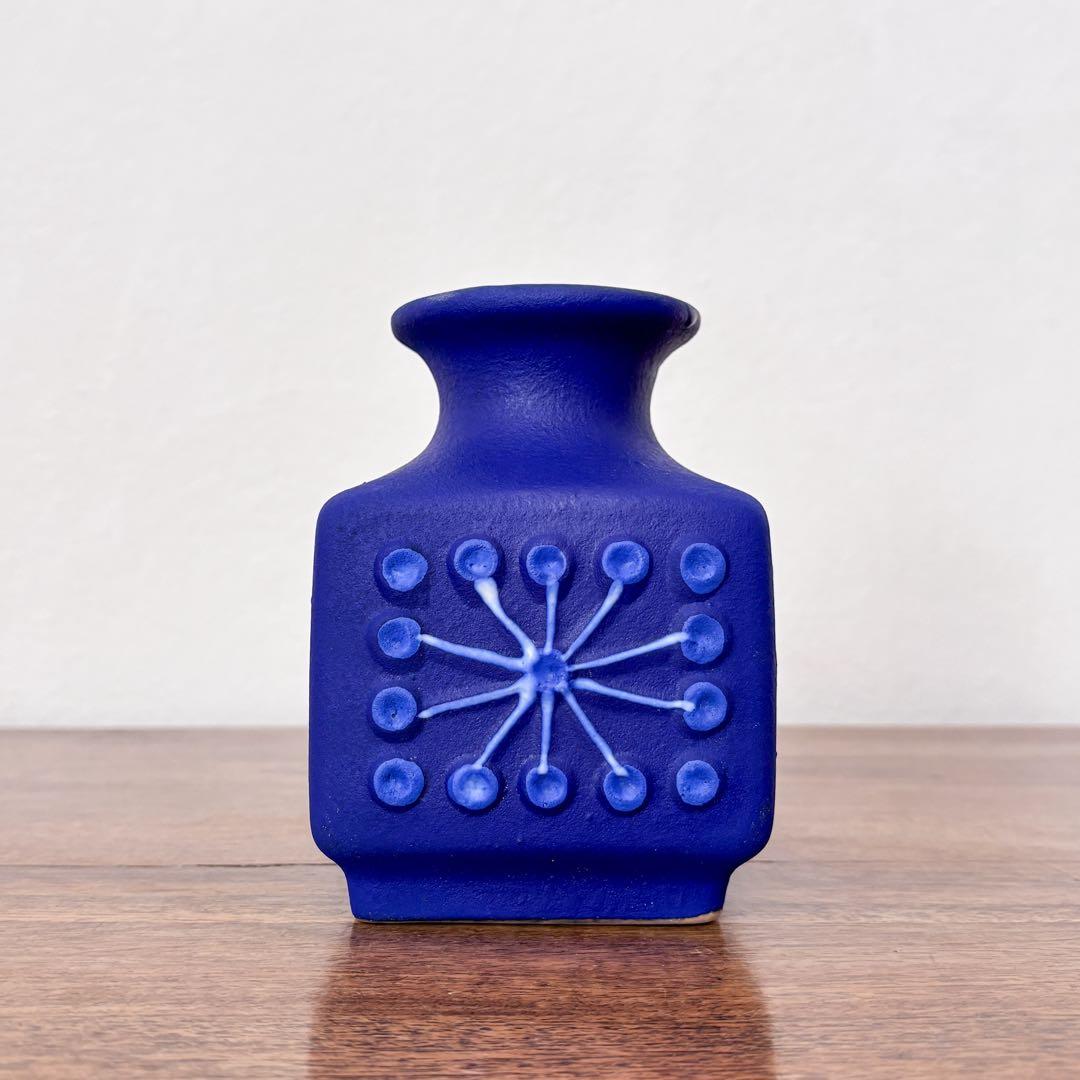 【東ドイツ Haldensleben花瓶】ヴィンテージミッドセンチュリー 382