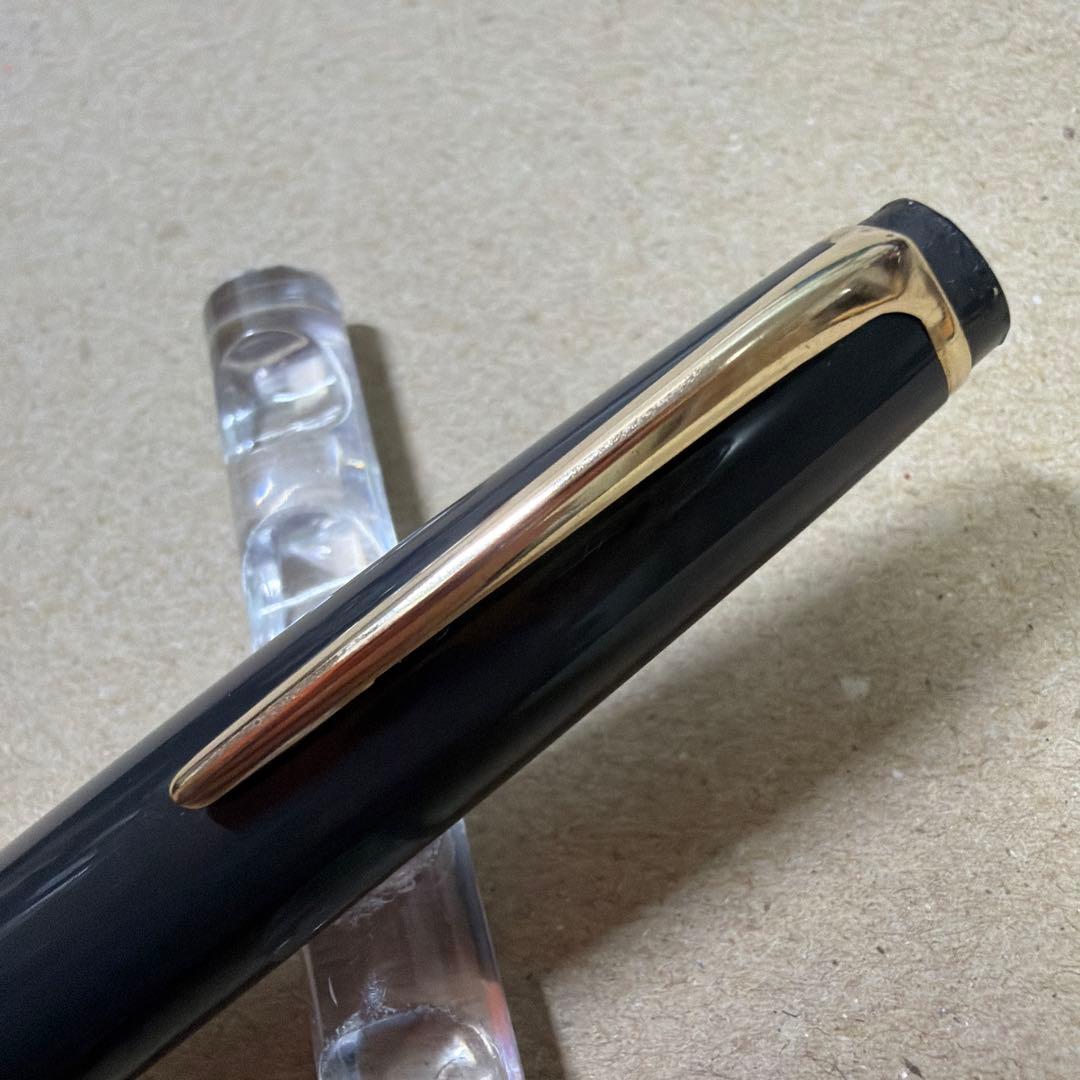 廃盤 MONTBLANC モンブラン No.12 万年筆 グレー 18k 吸引式