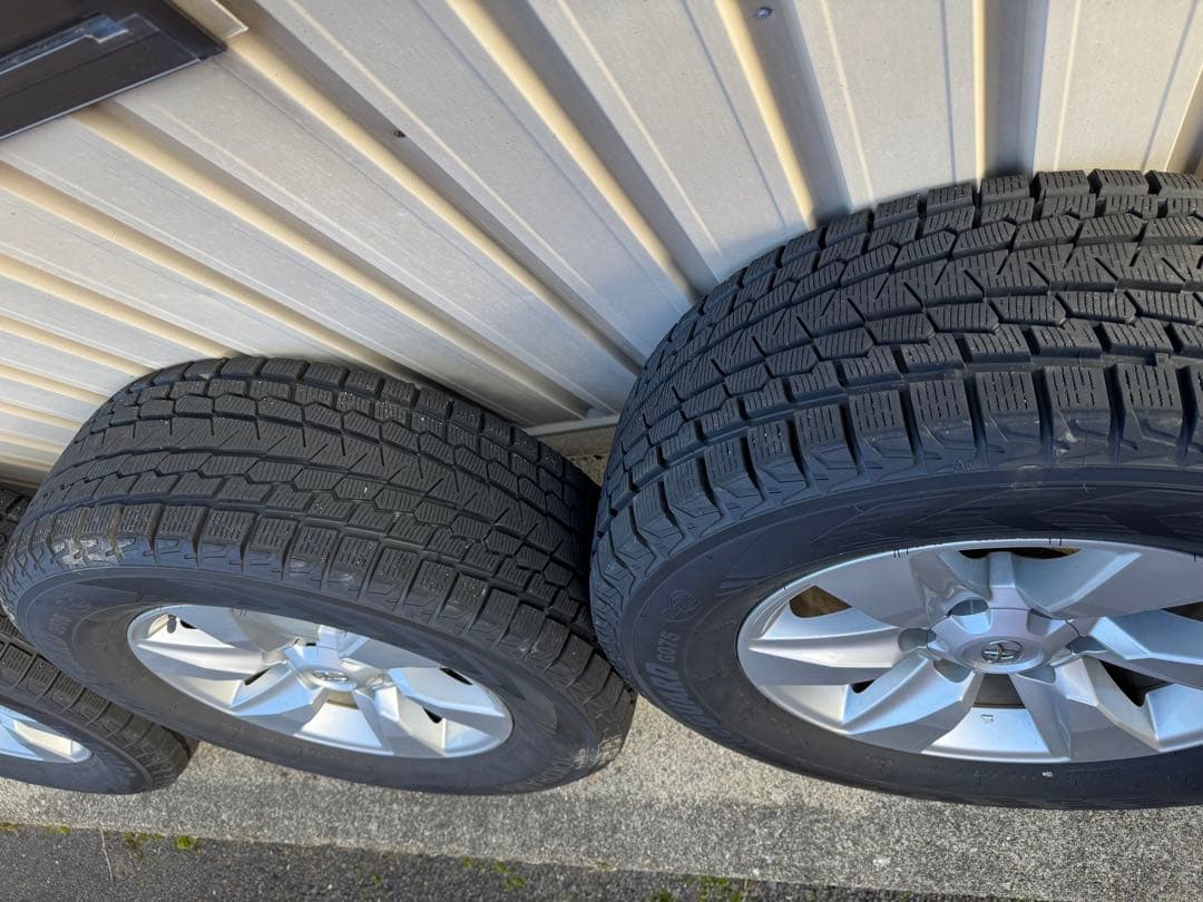 プラド150後期純正ホイール ヨコハマ265/65R17スタッドレスセット