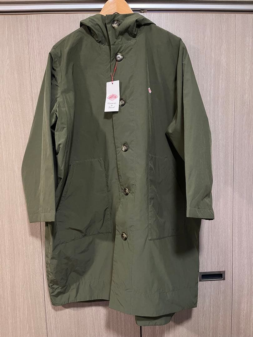 DANTONダントンインサレーション フードコート カーキ　38 新品未使用