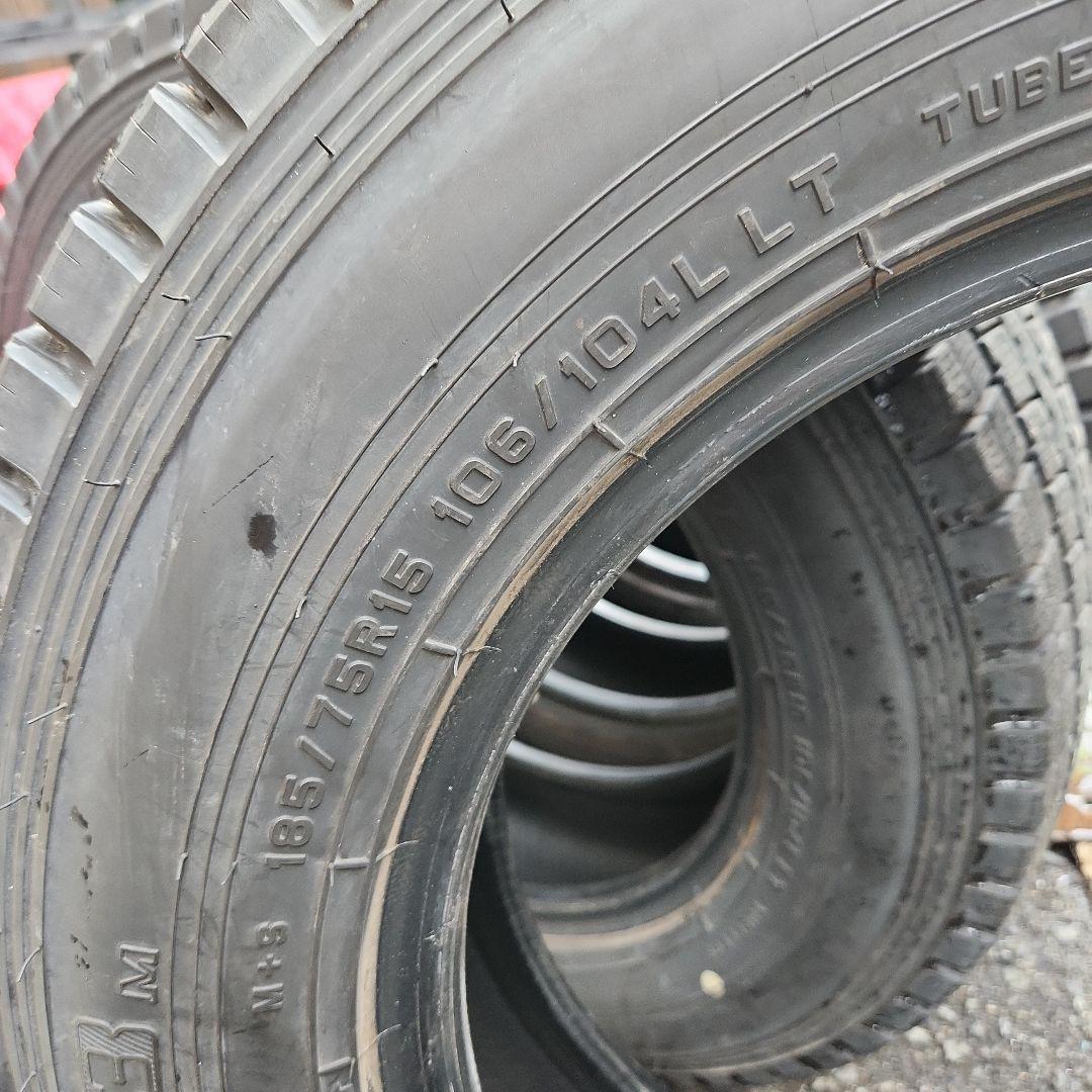 185/75R15　106/104　スタッドレス 4本セット　20年製