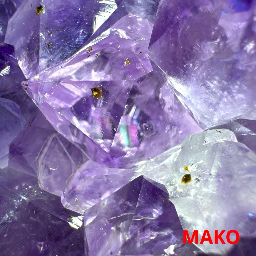 M1682☆アメジストクラスター1.6Kg☆天然石　原石☆N50416-A