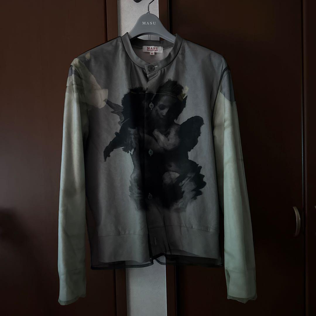 BLURRED ANGEL CARDIGAN - WHITE オンライン完売品