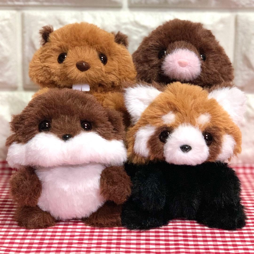 【⑧様】レッサーパンダ＆コツメカワウソ＆コウベモグラ＆アメリカビーバー 着ぐるみ