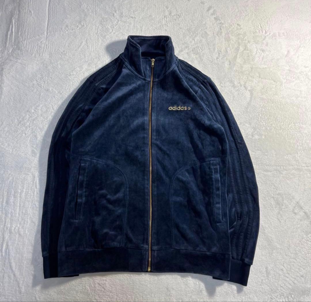 00's adidas track jacket y2k ベロア