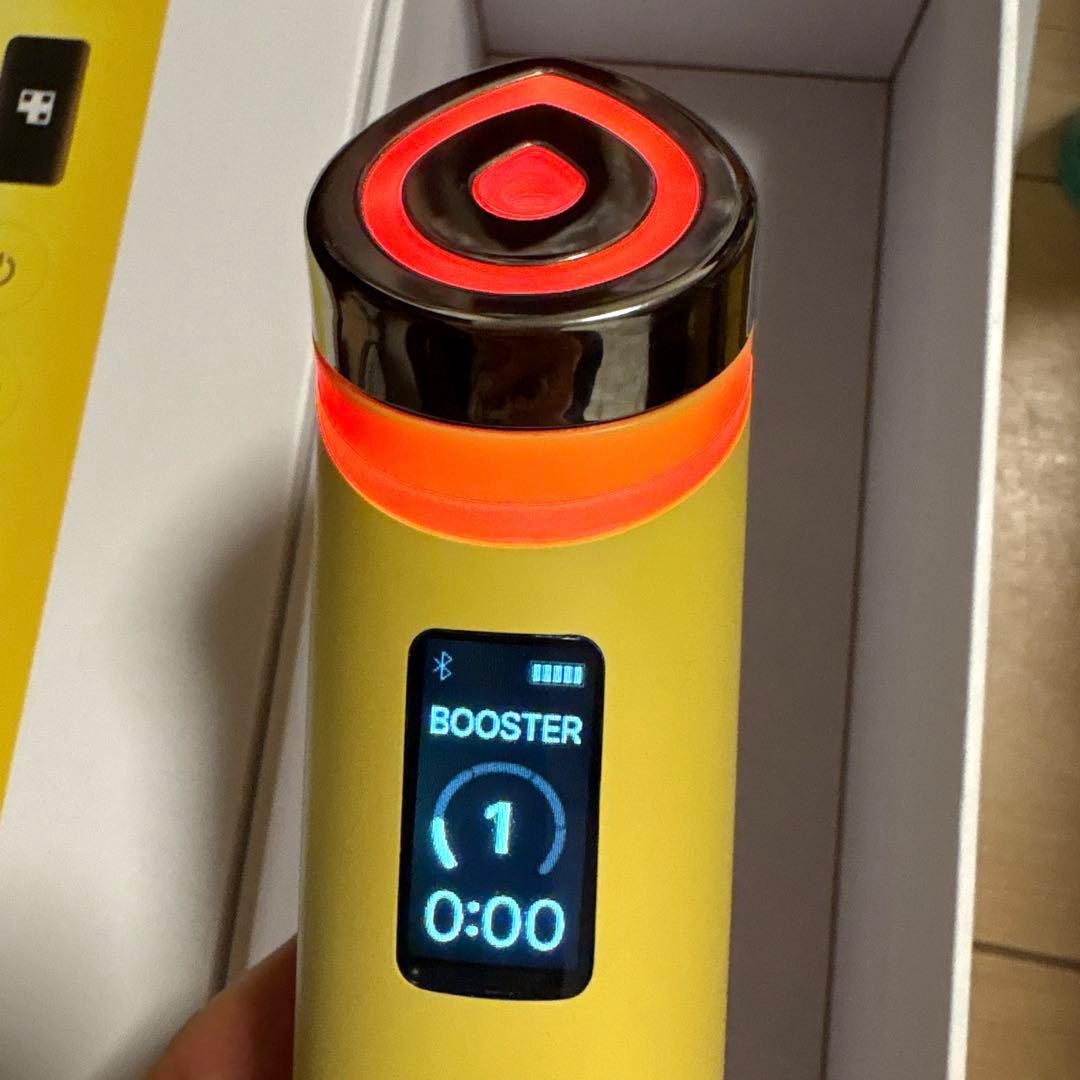 medicube メディキューブ ブースタープロ 　イエロー　くまヘッド付き