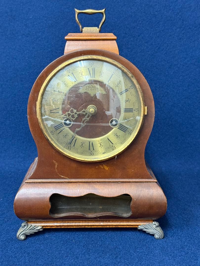 Warmink Wuba ワルミルク 置時計 機械式 ゼンマイ式 稼動品