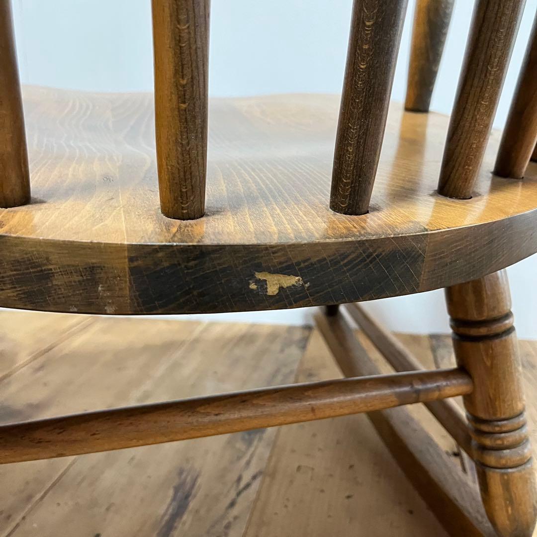 アンティーク ロッキングチェア 木製 北欧 レトロ z722