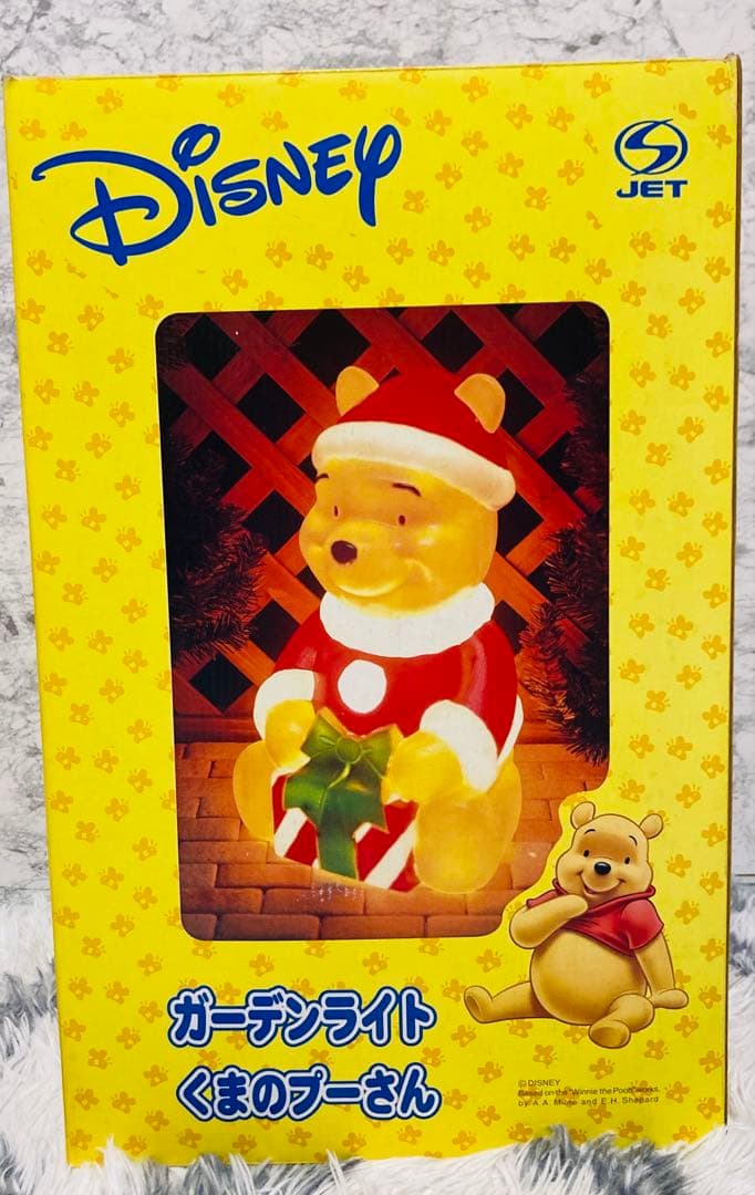✨ 希少！　屋外可！ プーさん サンタ イルミネーション ２点セット ✨