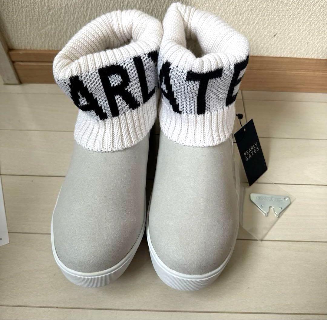 パーリーゲイツ ニットブーツ 24.5cm