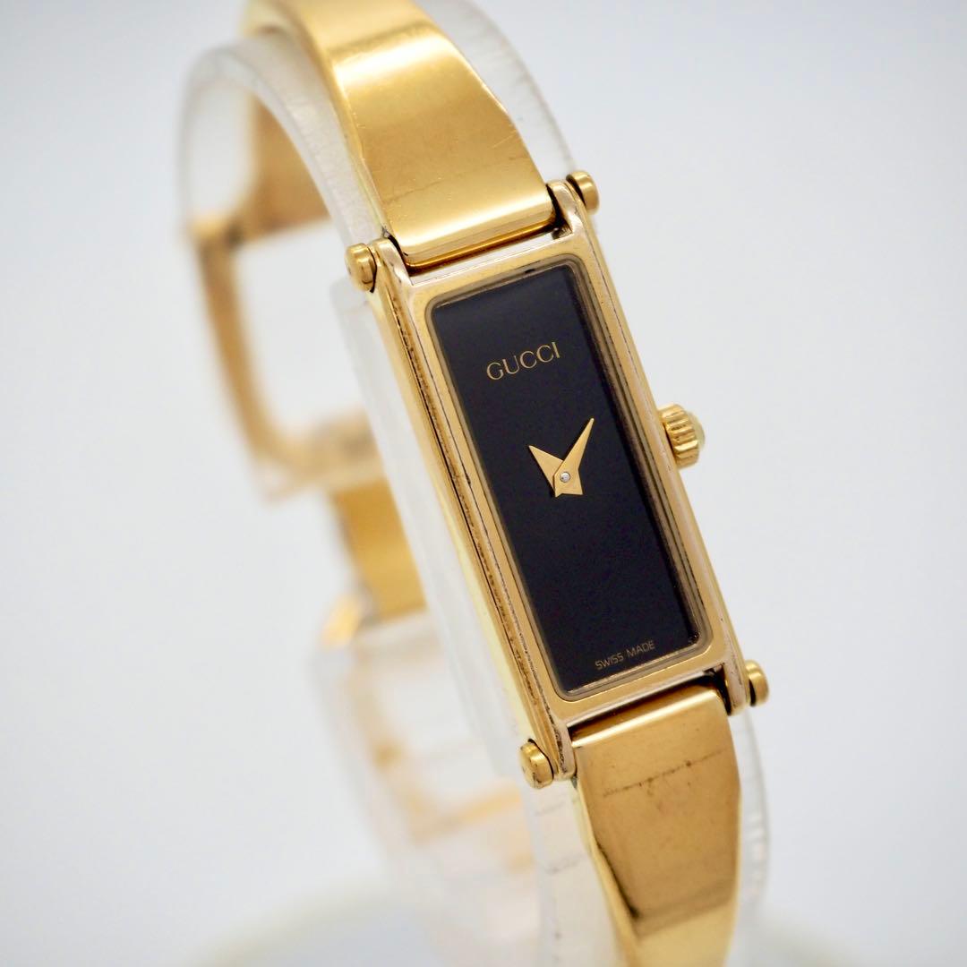 589 GUCCI レディース 1500 バングル ゴールド バングル