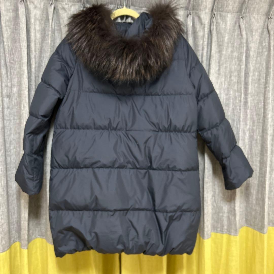 西川ダウンNANO universe ナノユニバース アウター ダウンコート　M