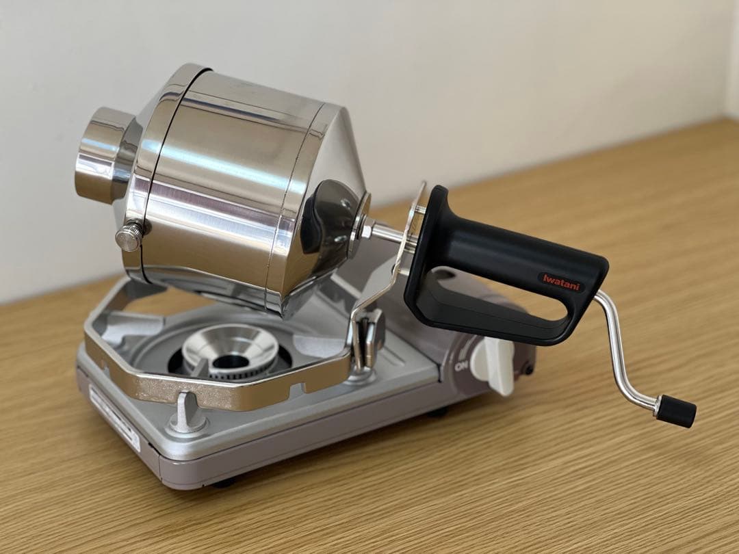 Iwatani My roast 手動焙煎器　カセットフーミニ付き