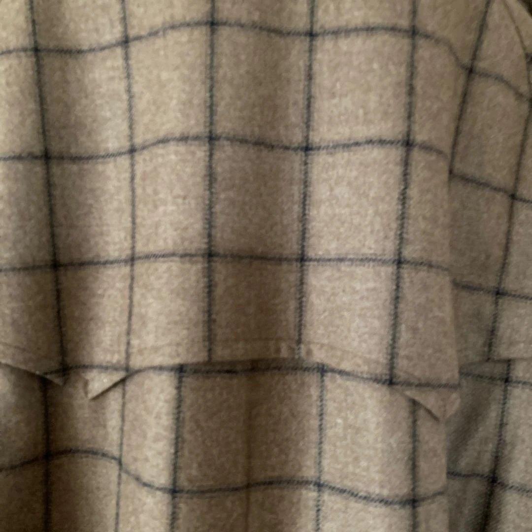 MACKINTOSH Londonシングル トレンチコートブラウンチェック